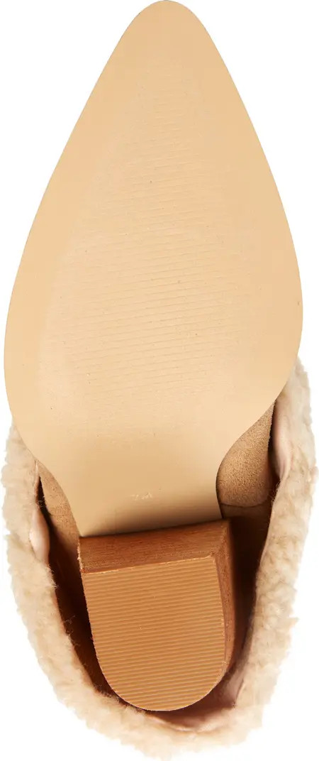 Lassy Faux Shearling Western Boot (Women) | Nordstrom