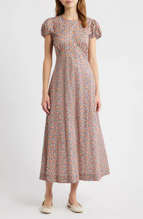 DÔEN Rhodia Floral Maxi Dress in Jardin Du Soleil at Nordstrom, Size Large | Nordstrom
