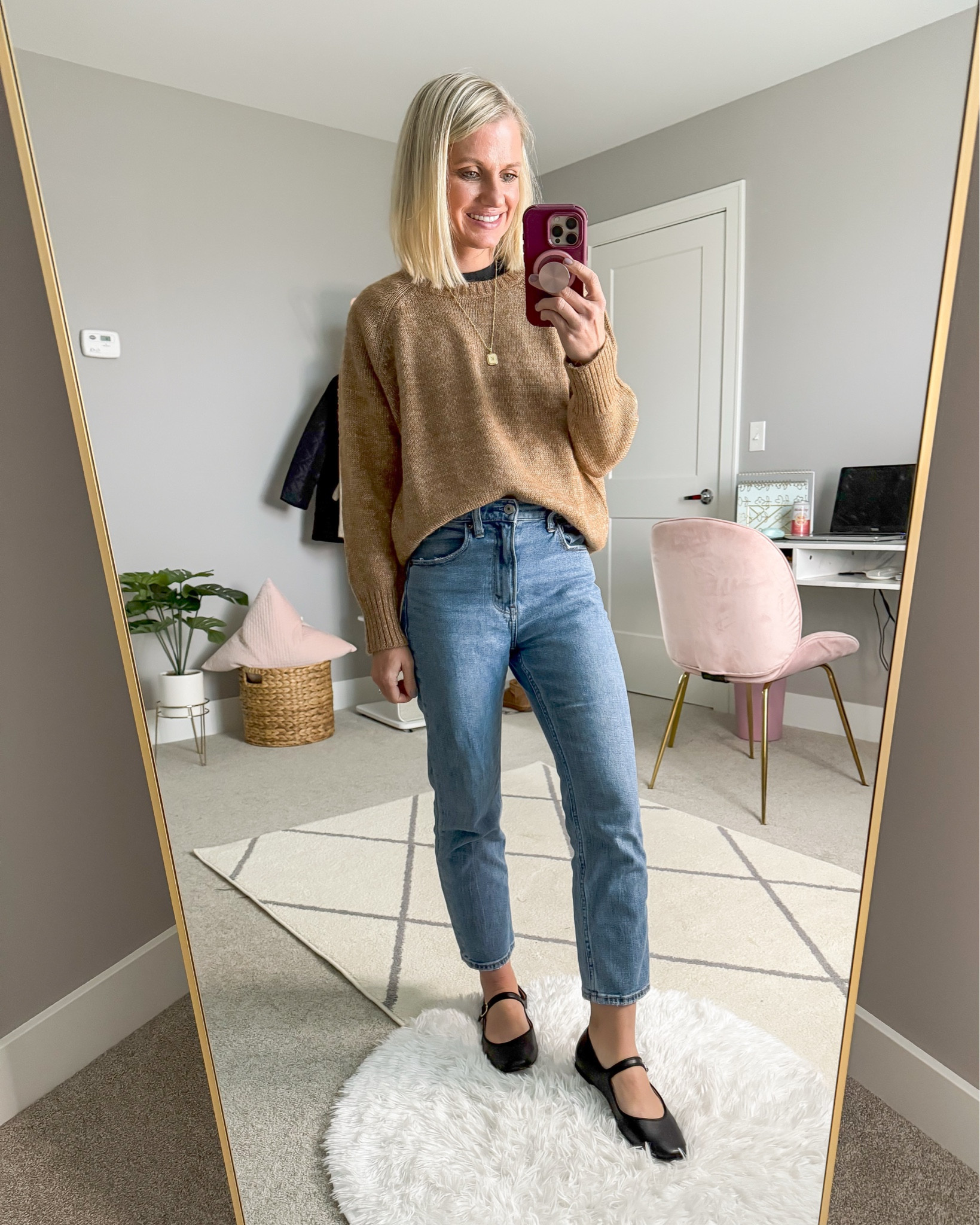 What I wore this week as a 40-year old mom of 2! Sweater- xs || jeans- 26/short 

#LTKOver40 #LTKSaleAlert #LTKStyleTip