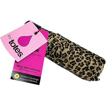 Totes 6.7-Ounce Micro Mini Umbrella with 33-inch Coverage, 1 Pack | Amazon (US)