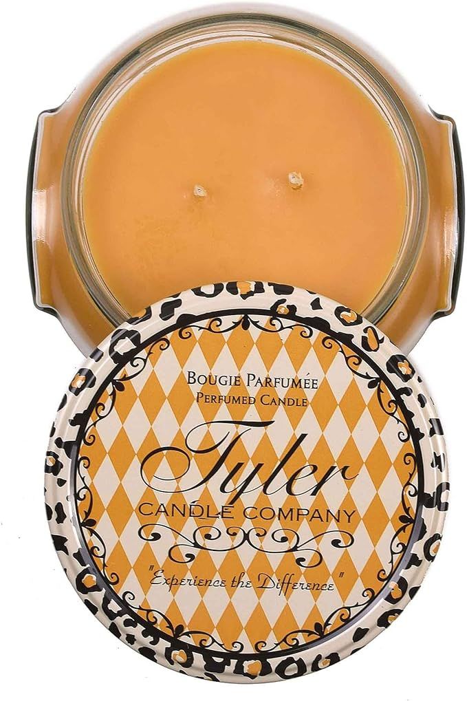 Tyler Candles - Mulled Cider Scented Candle - 22 Ounce Candle Tan (22 Oz.) | Amazon (US)