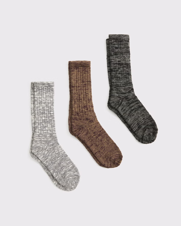 3-Pack Camp Socks | Abercrombie & Fitch (UK)