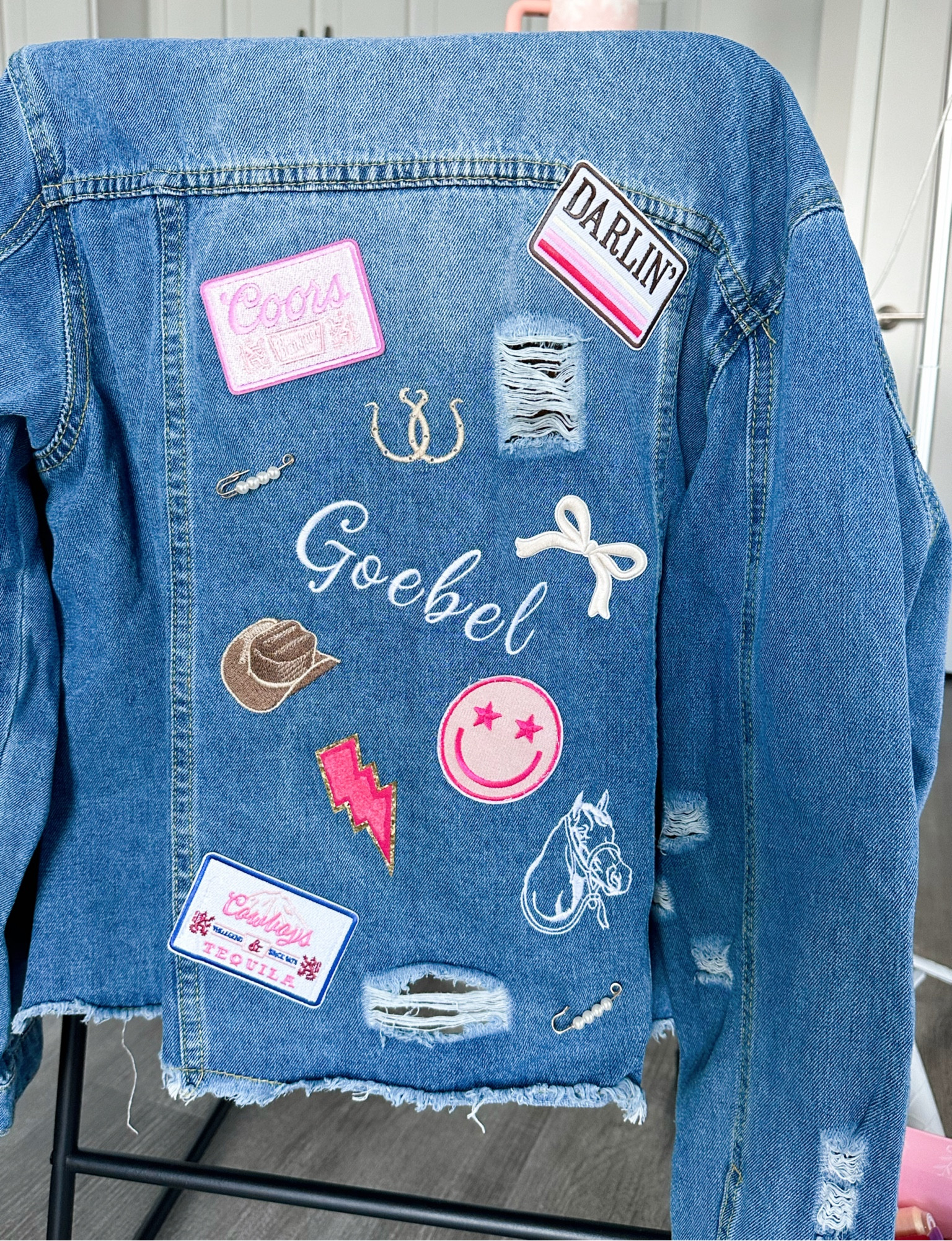 DIY jean jacket!!! 

#LTKFamily #LTKGiftGuide #LTKParties