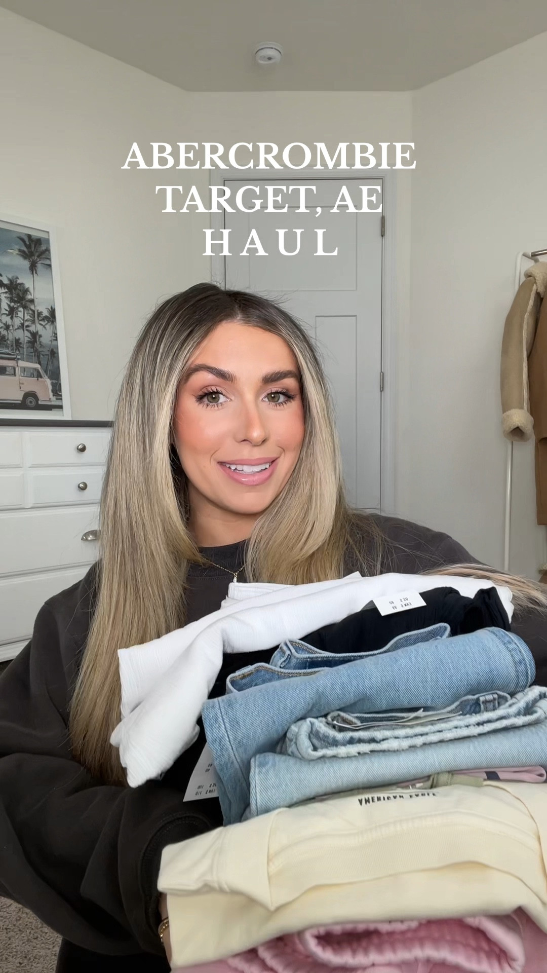Abercrombie, Target, AE Haul 🫶🏼 the AE and Abercrombie finds were all on sale! 

#LTKVideo #LTKfindsunder100 #LTKstyletip