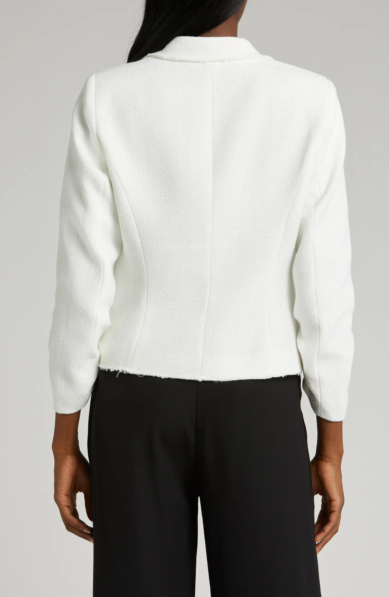 Raw Hem Crop Blazer | Nordstrom