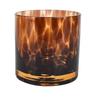 3" Brown Glass Cylinder Candle Holder by Ashland® | Michaels Stores