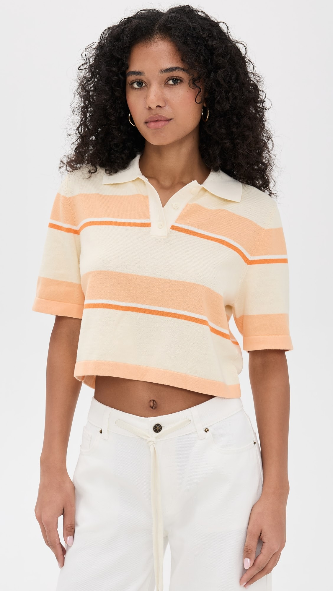 Short Sleeve Striped Polo | Shopbop