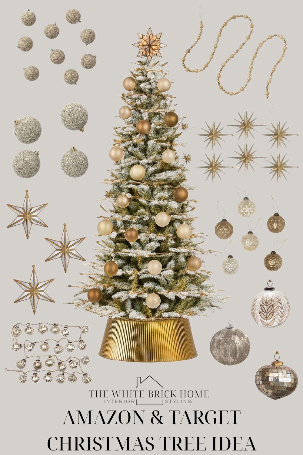 Bring a level of elegance into your holiday home with these finds from Amazon and Target that shimmer with festive fun this season! 

Christmas, Christmas tree, flocked Christmas tree, faux Christmas tree, target, target home, target home decor, target Christmas decor, Amazon, Amazon Christmas, ornaments, beaded garland, garland, tree collar, Christmas tree collar, Christmas decor ideas, affordable Christmas ornaments, gold, gold Christmas 

#LTKHome #LTKFindsUnder50 #LTKSeasonal