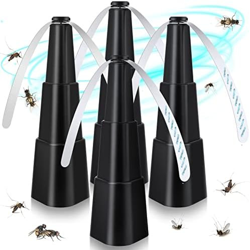 Amazon.com : Fly Fans for Tables, Fly Repellent Fan Indoor Outdoor with Holographic Blades, Batte... | Amazon (US)