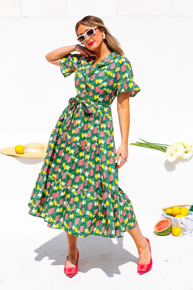 Sutton Dress in Citrus | Ivy City Co