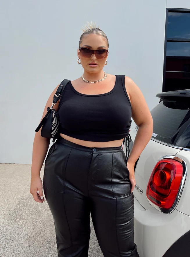 Encore Pants Black Curve | Princess Polly US