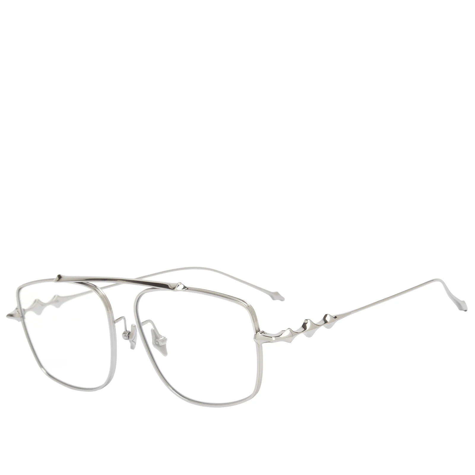 Gentle Monster Martin Glasses Silver | END. Clothing