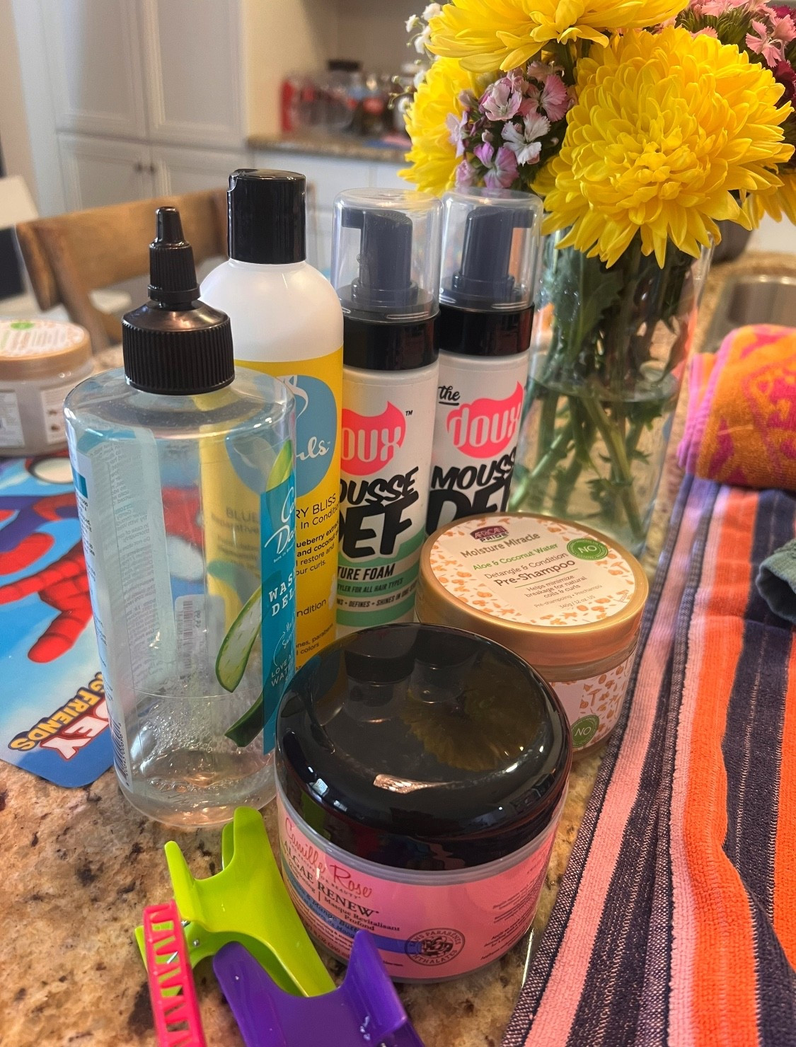 Wash Day Staples for My Daughter 👧🏾✨
Pre-poo, clarify, condition, deep treat, leave-in & style!
I love doing her hair myself—only good energy near her crown 💕
Everything I use is linked on my LTK! 🛍️

#LTKhaircare #WashDayRoutine #CurlyHairKids #MomApproved
