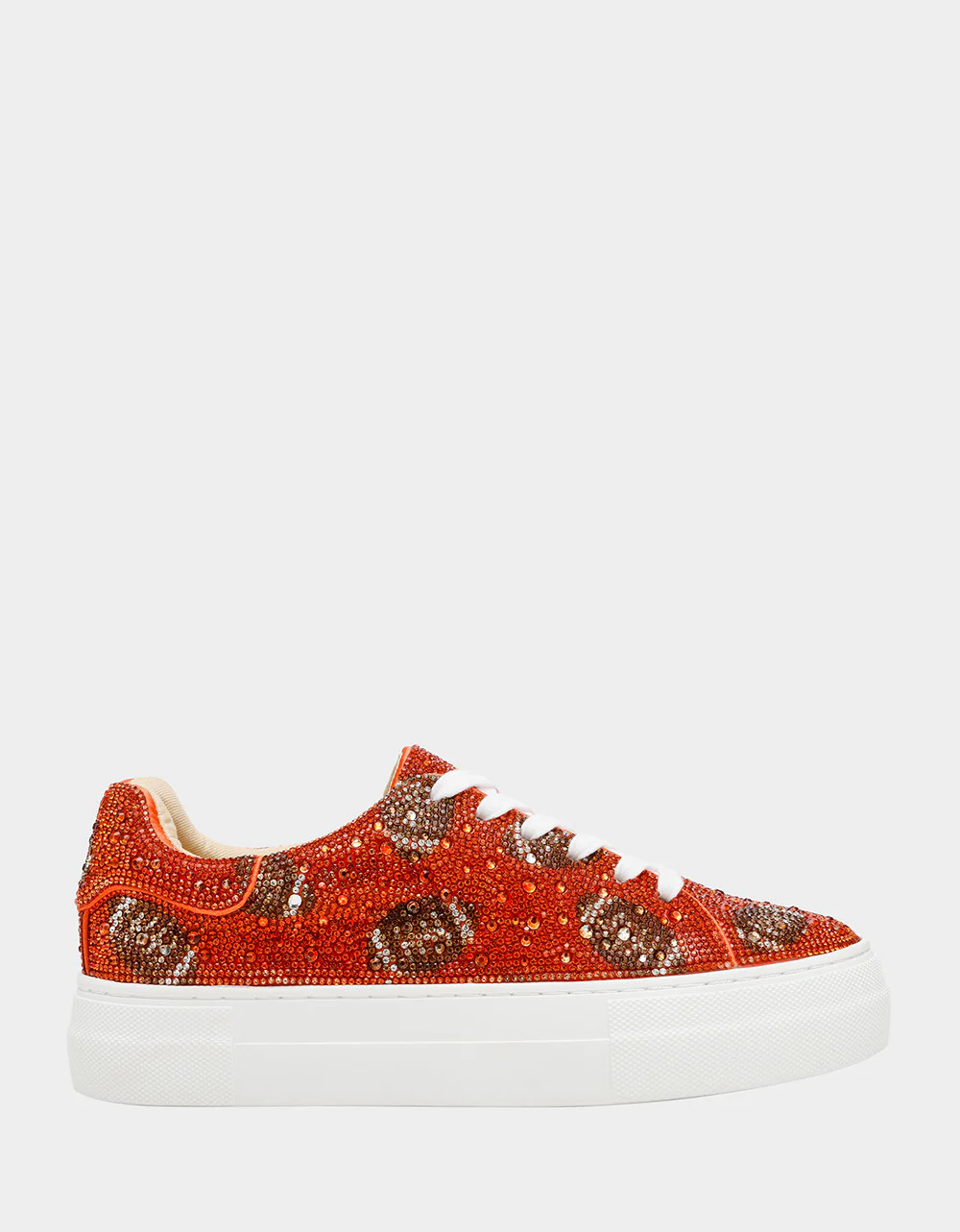 SIDNY ORANGE FOOTBALL Women's Football Sneaker | Betsey Johnson