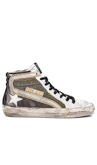 Slide Sneaker in Gun Metal, Shimmer & White | Revolve Clothing (Global)