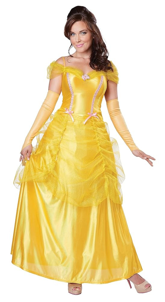 California Costumes Women's Classic Beauty Fairytale Princess Long Dress Gown | Amazon (US)