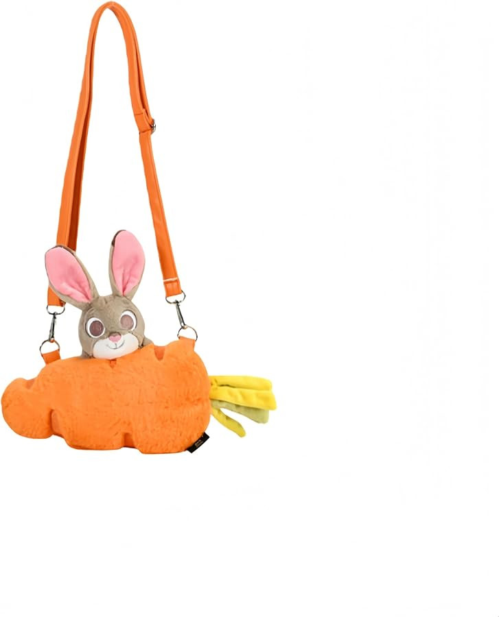 MINISO Zootopia Judy Crossbody Bag - Carrot Shape, Thoughtful Gift | Amazon (US)