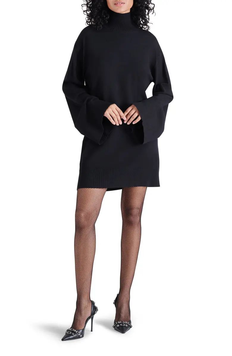 Gretta Turtleneck Long Sleeve Sweater Minidress | Nordstrom