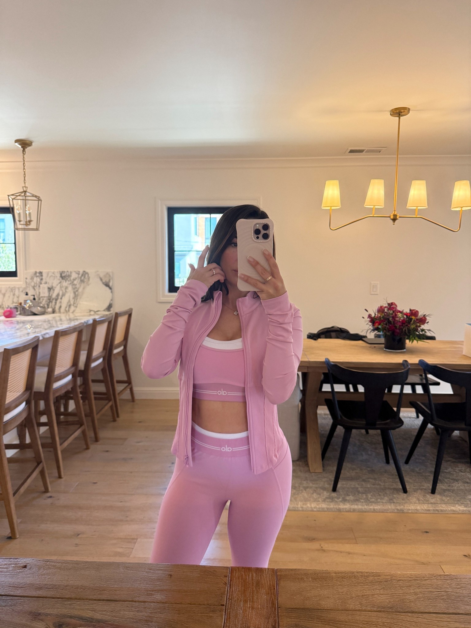 new pink ALO! so cute 

#LTKfitnessgoals #LTKmomlife #LTKActive