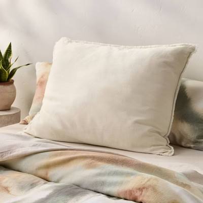 King Euro Heavyweight Linen Blend Throw Pillow - Casaluna™ | Target