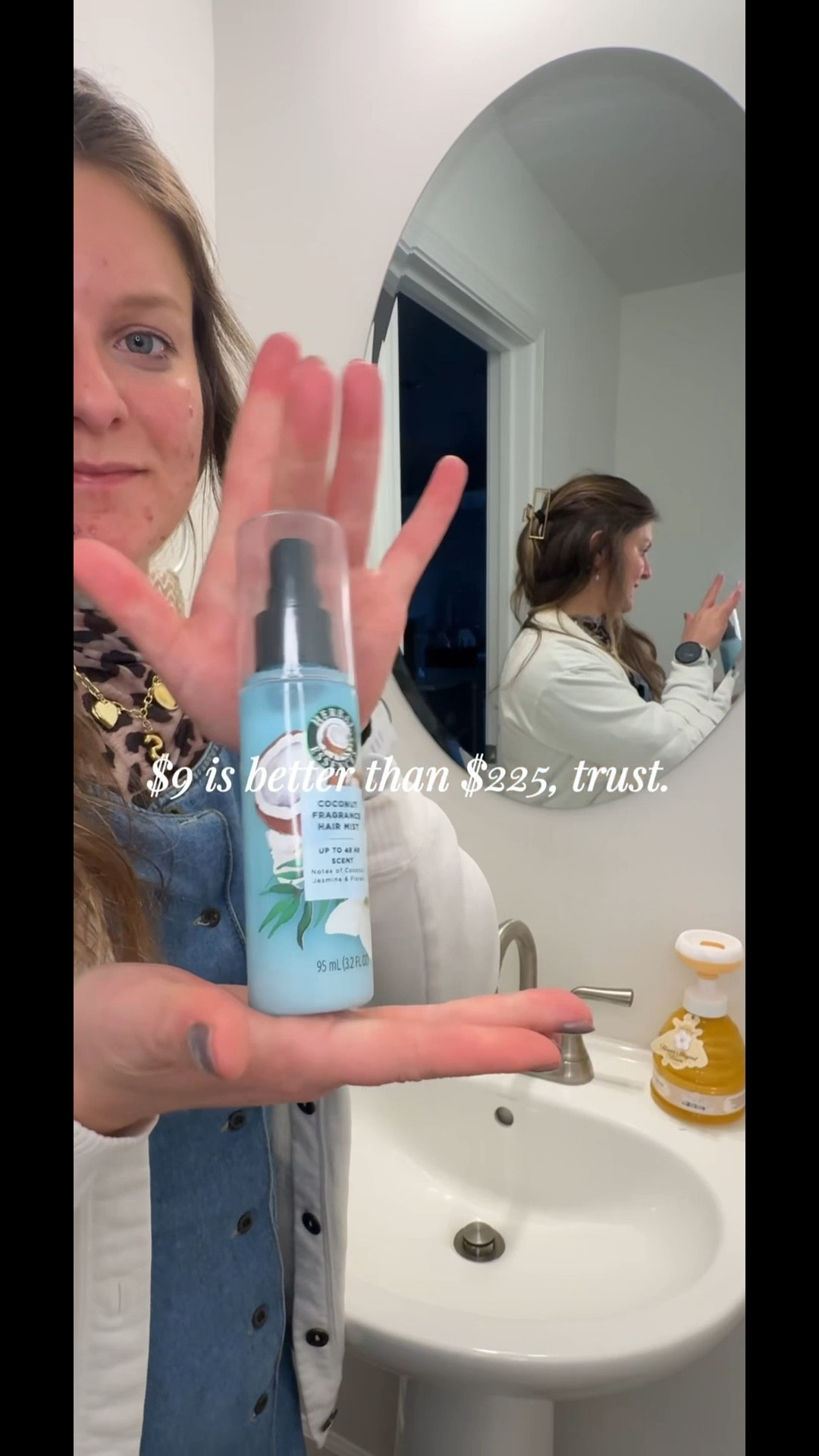 $9 hair perfume that smells like freshly washed hair and the beach! 

#LTKselfcare