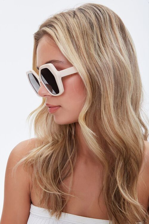Oversized Geo Sunglasses | Forever 21 (US)