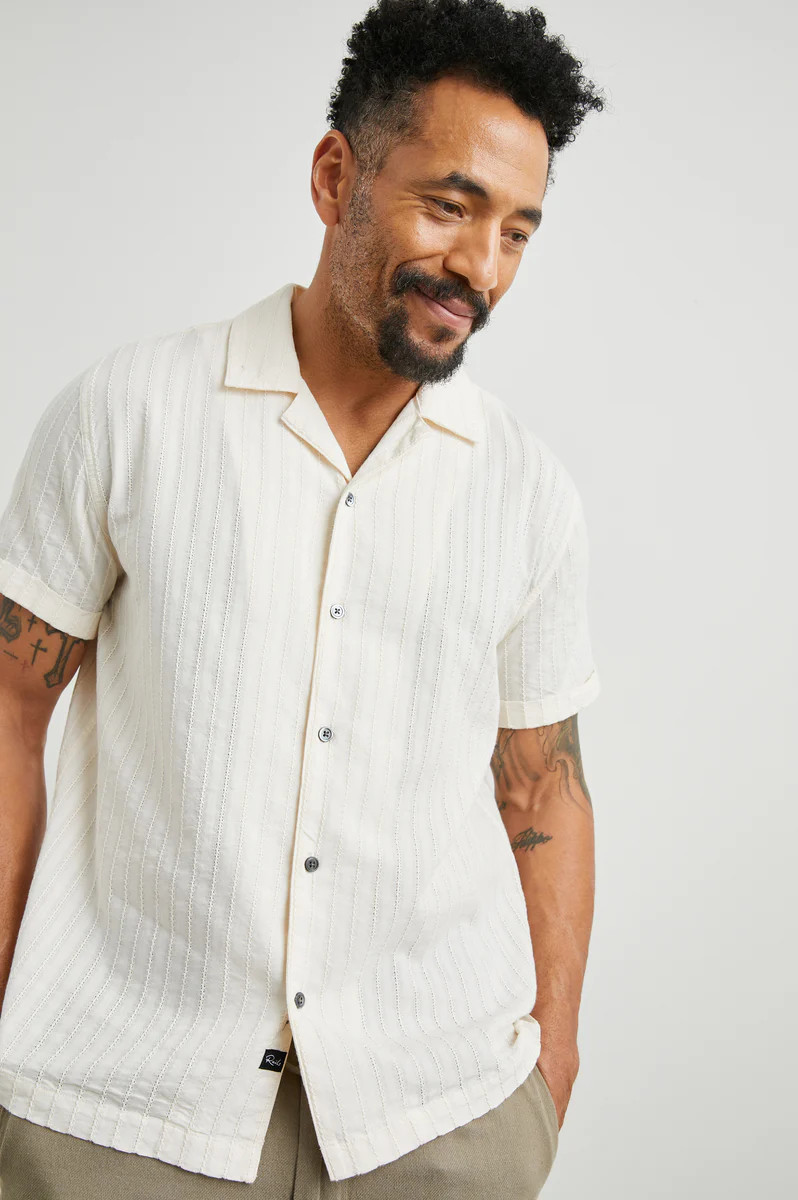 SINCLAIR SHIRT - BONE | Rails