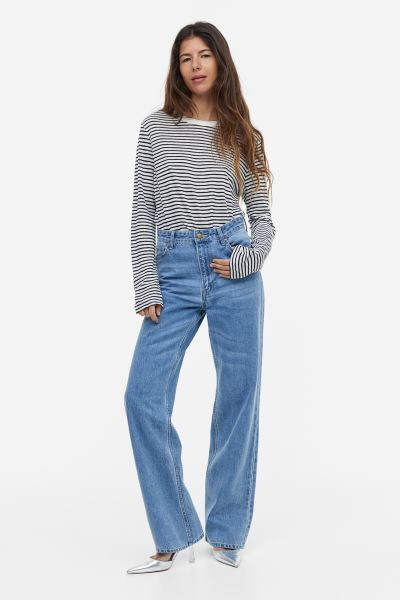 Linen jersey top | H&M (UK, MY, IN, SG, PH, TW, HK)