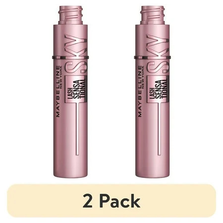(2 pack) Maybelline Lash Sensational Sky High Washable Mascara, True Brown | Walmart (US)