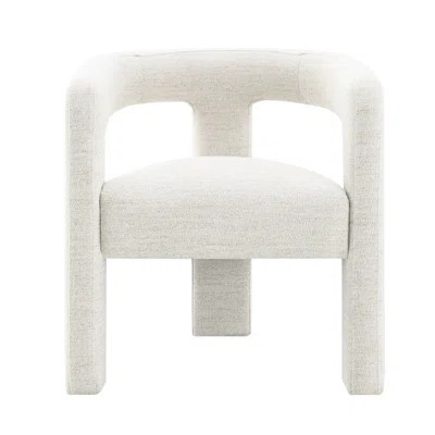 Beige Boucle Side Chairs (2) - Modern & Elegant. Comfortable Foam Padding Seat. Composite Wood Construction. No Assembly Required. | Wayfair North America