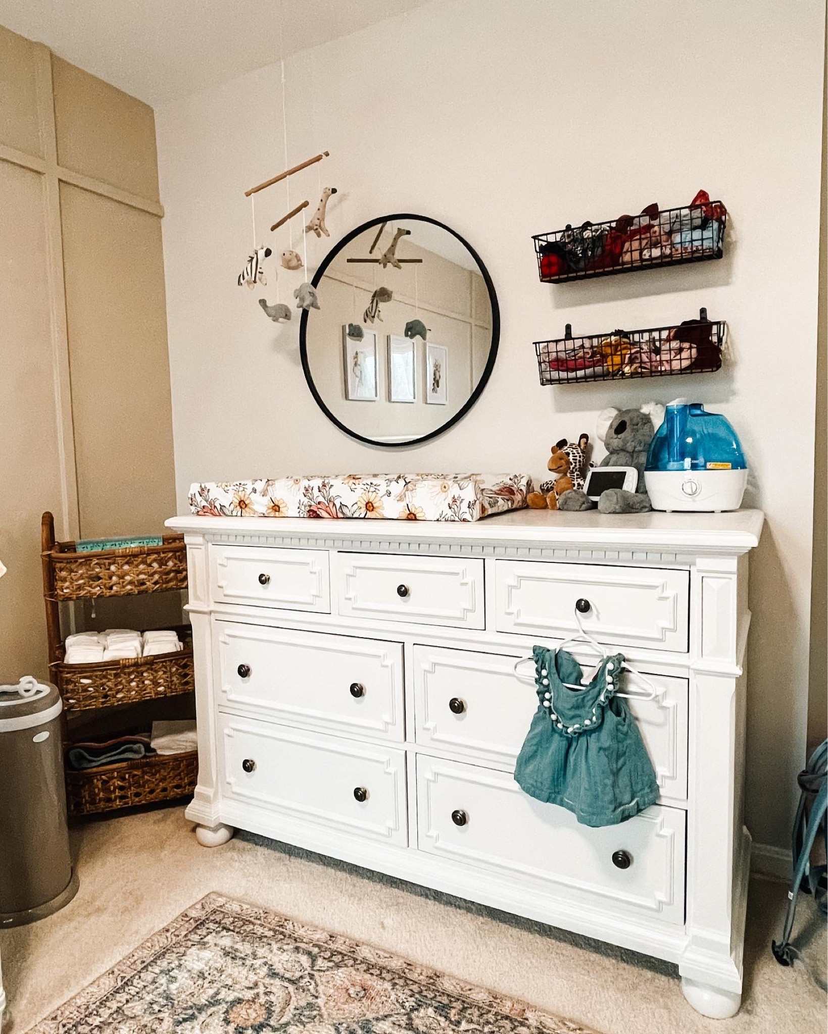 Baby girl nursery. She needs ALLLL the bows  

#LTKhome #LTKbaby #LTKkids