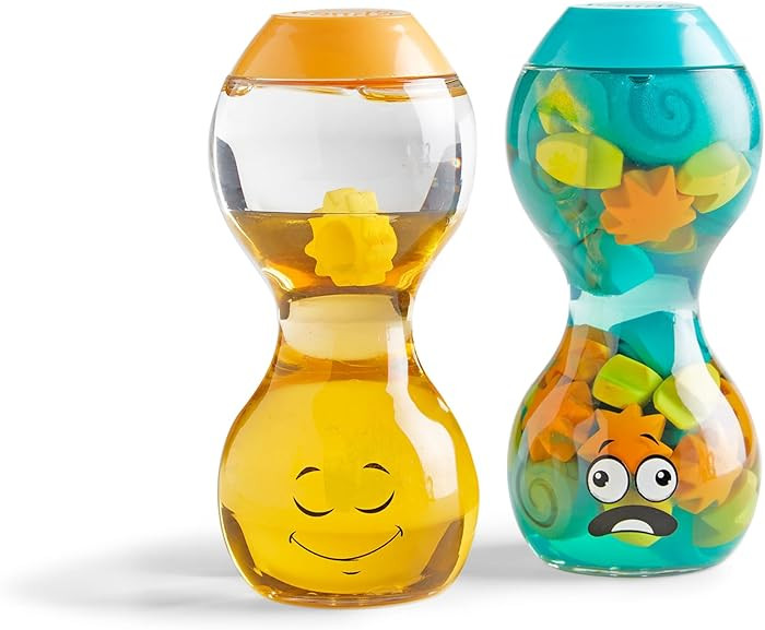 hand2mind Express Your Feelings Sensory Bottles- Opposite Emotions, Toddler Sensory Toys, Quiet F... | Amazon (US)