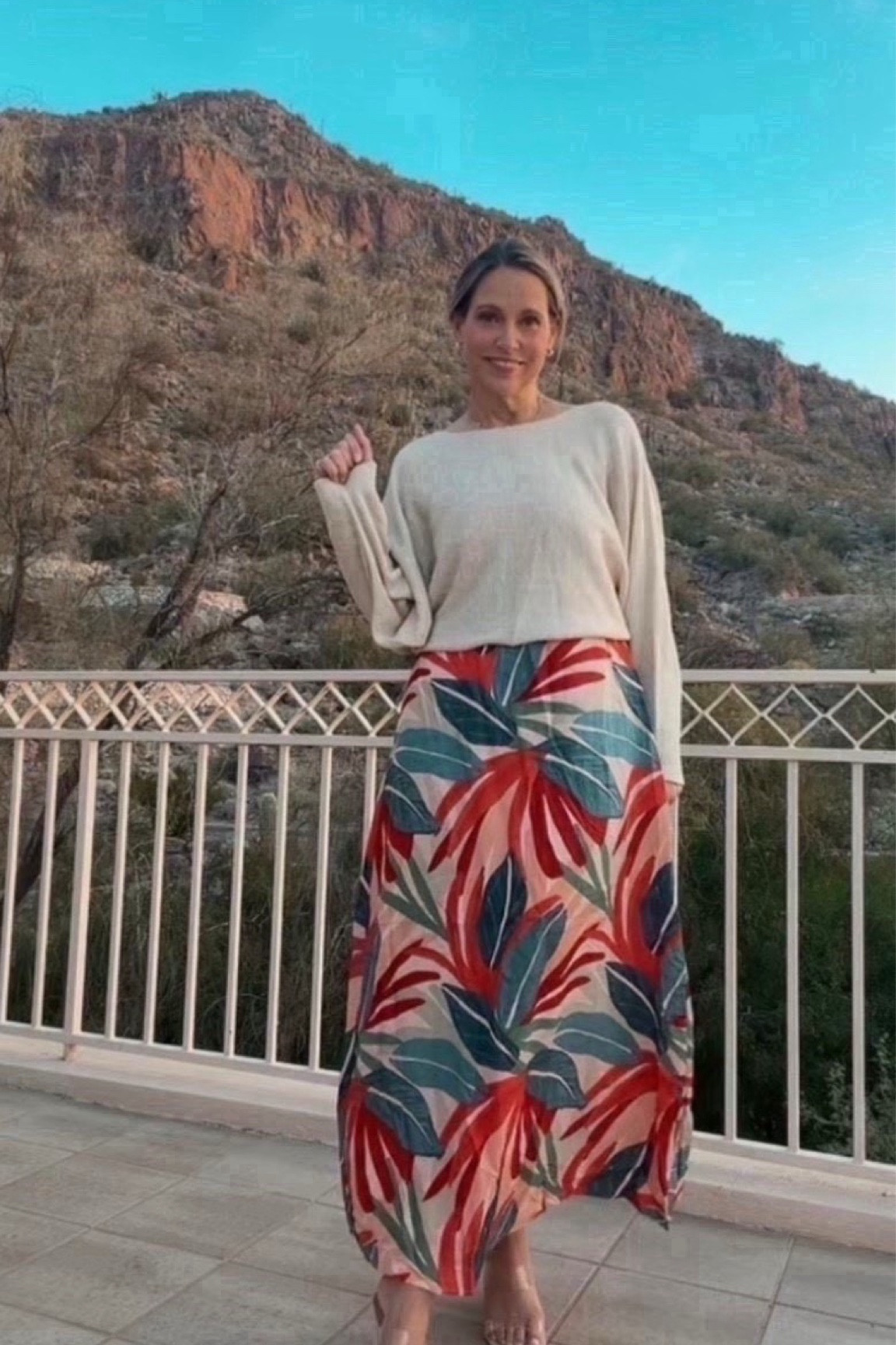 Loving this sweater from Social Threads new arrivals. We layered it over a resort ready dress for an effortless, styled look. Such an easy option for vacation or warm weather plans.

#LTKMidsize #LTKOver40 #LTKSeasonal