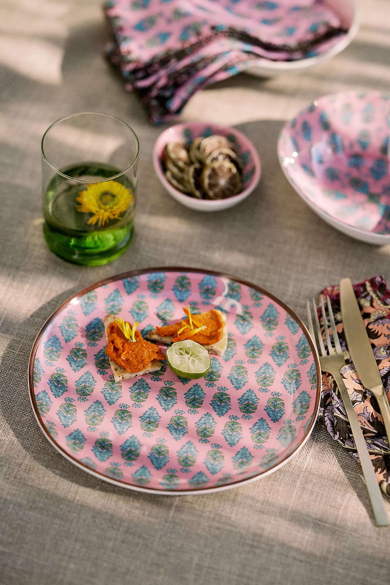 Tangier Oasis Melamine Dinner Plate | Anthropologie (US)