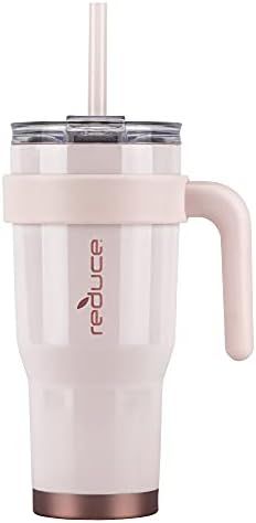 Reduce 24 oz Tumbler with Handle and Straw - Stainless Steel with Sip-It-Your-Way Lid - Keeps Dri... | Amazon (US)