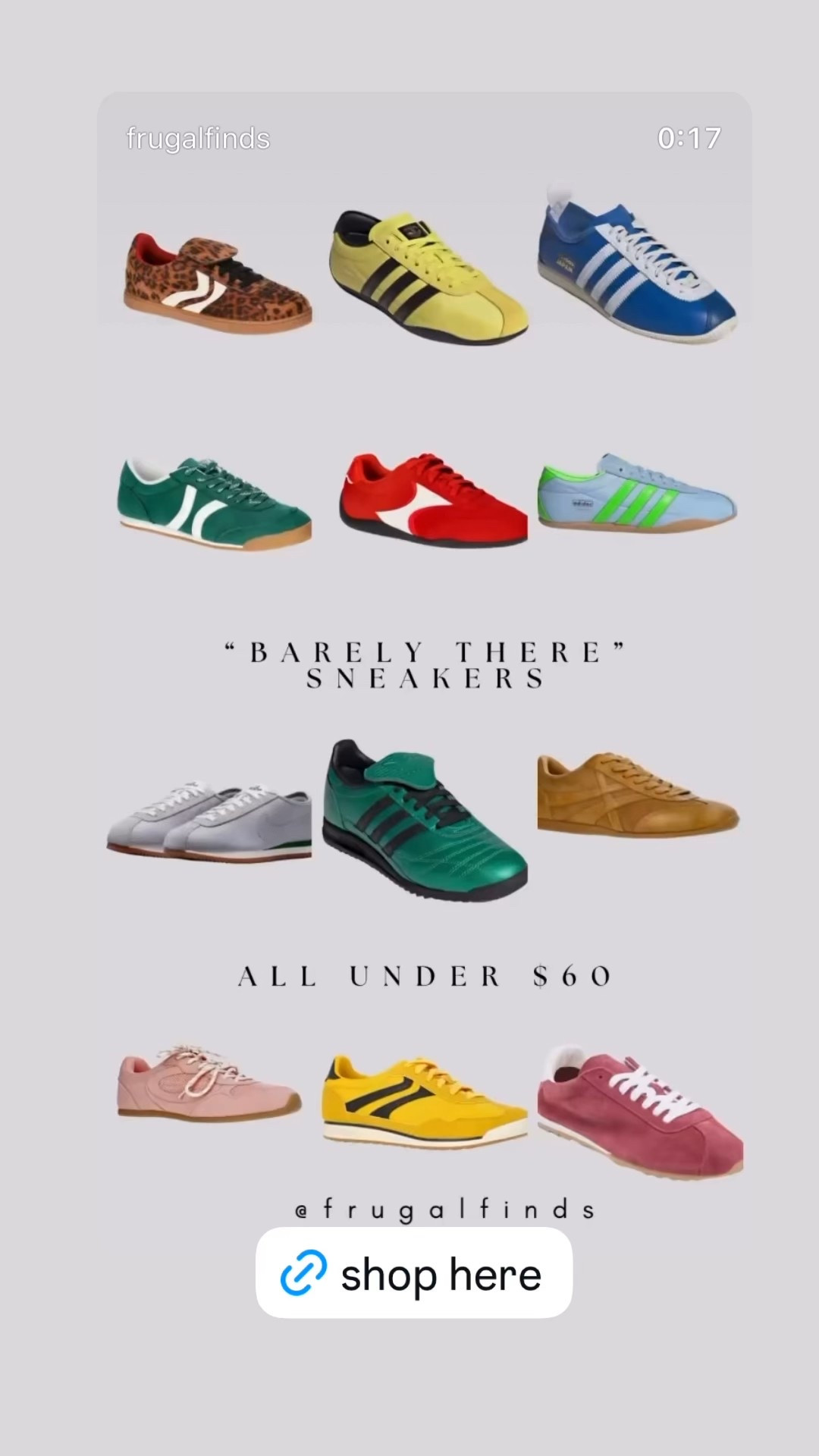 Barely there sneakers that won’t break the bank! Love the sleek silhouette and vibrant colors! 

#LTKSaleAlert #LTKSeasonal #LTKActive