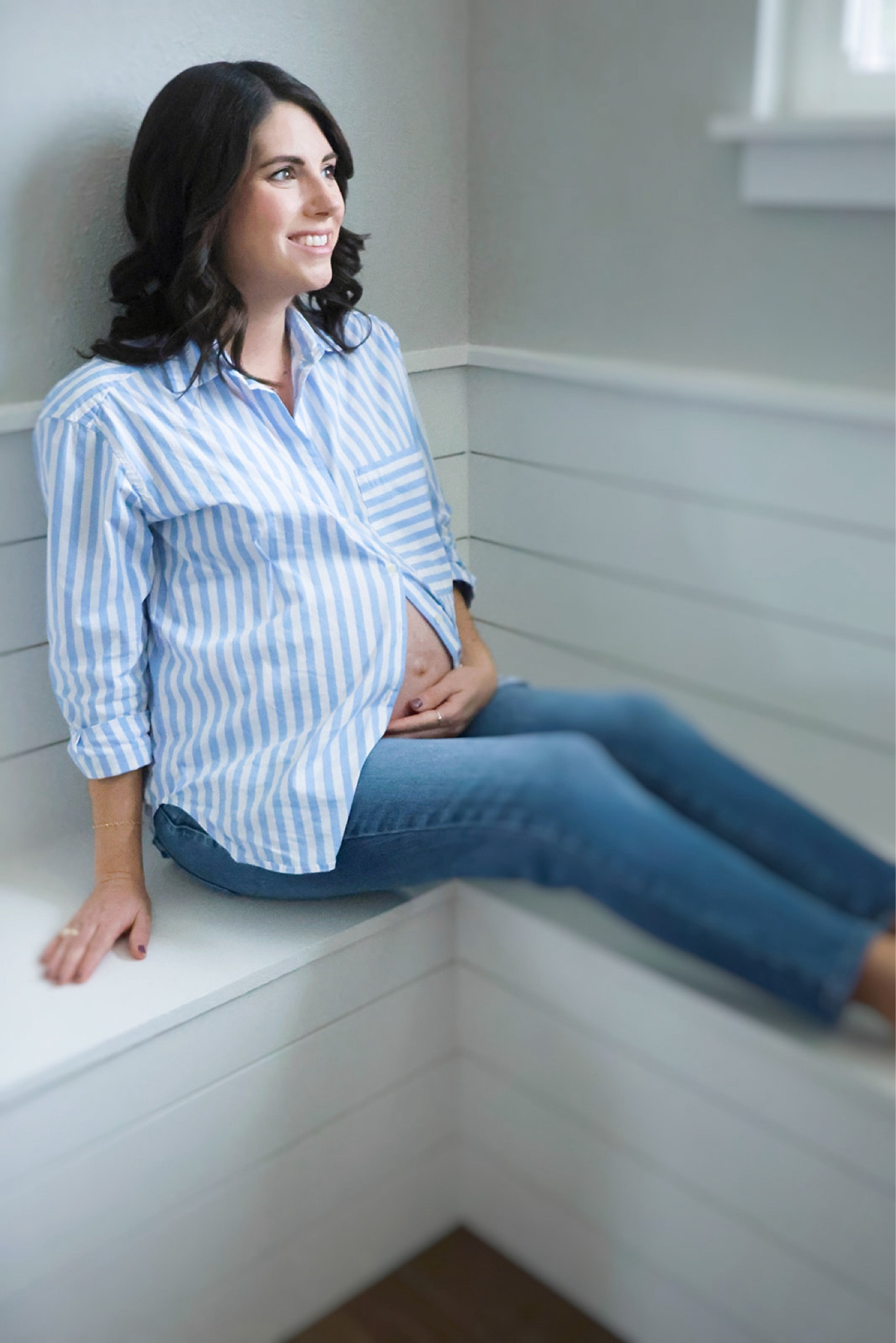3ish weeks to go—ready whenever you are baby girl! 

#LTKBaby #LTKFamily #LTKBump