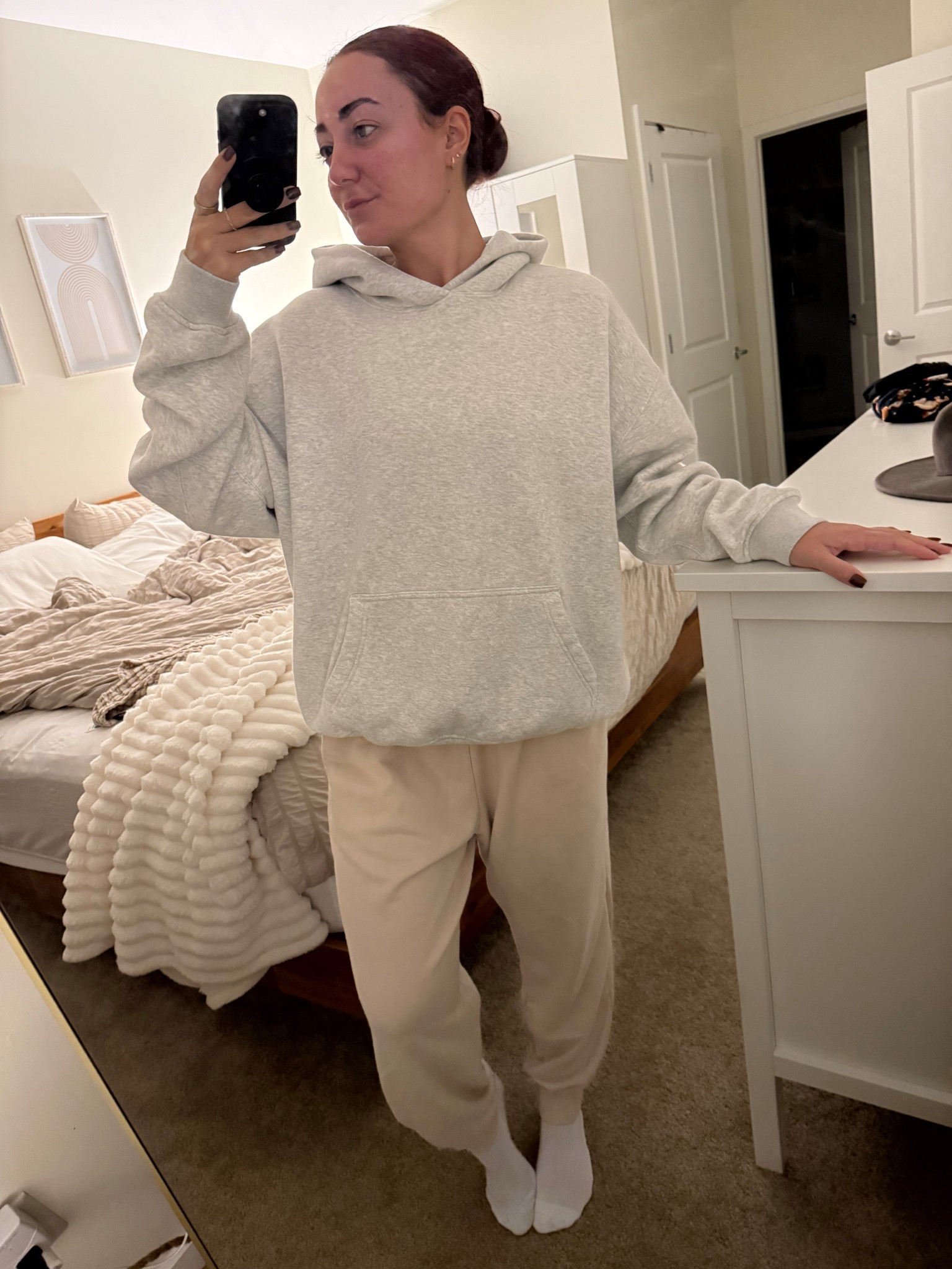 Comfy cozy WFH outfit 🤍

#LTKPetite #LTKootd #LTKWorkwear