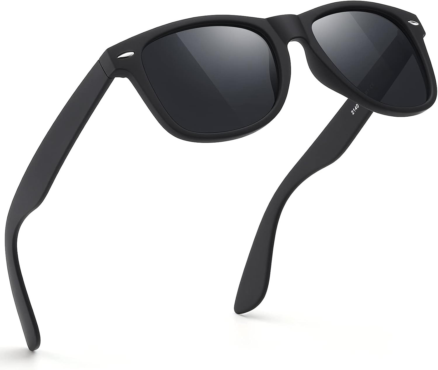 FEIDUSUN Sunglasses Men Polarized Sunglasses for Mens and Womens,Black Retro Sun Glasses Driving Fishing UV Protection | Amazon (US)