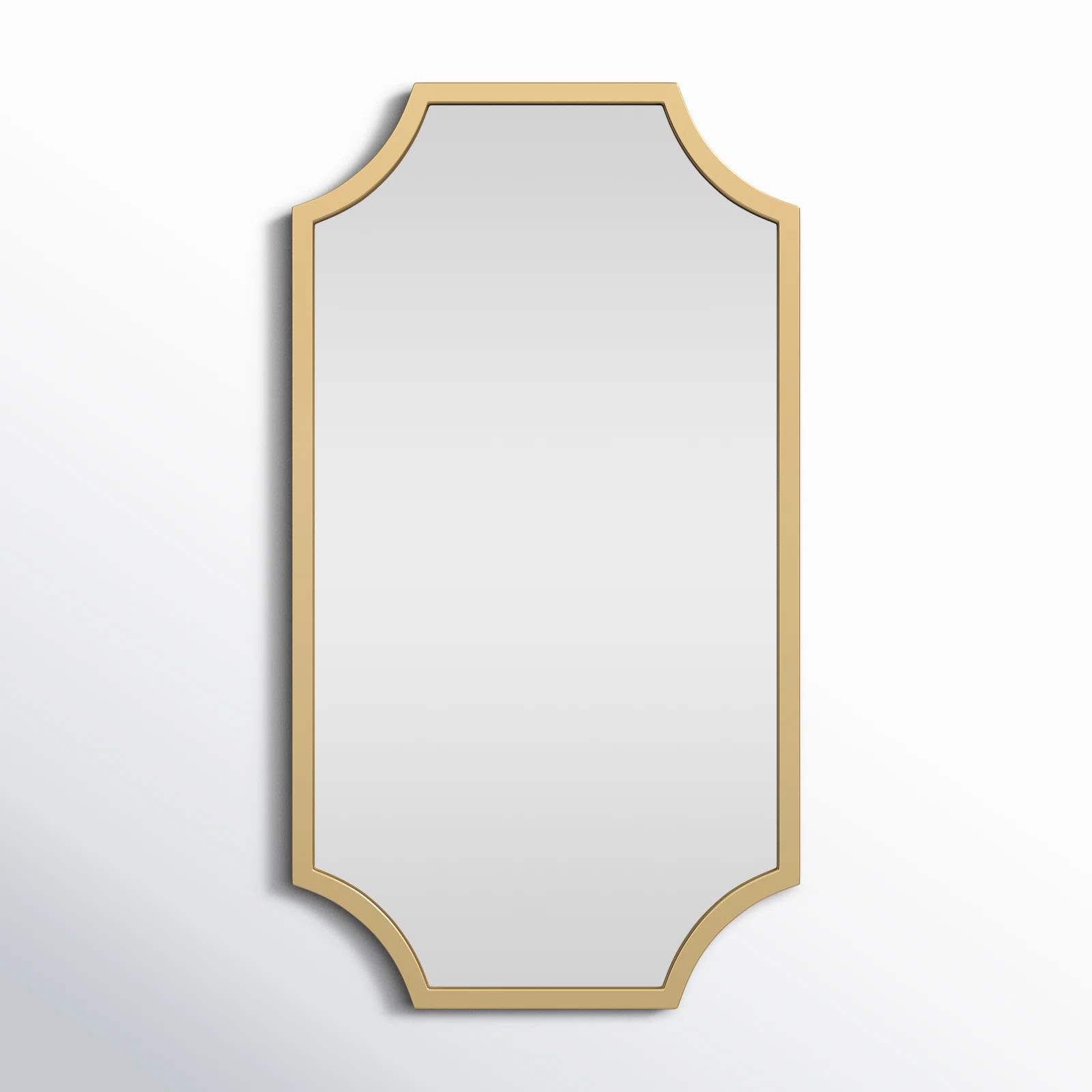 Joss & Main Toretto Scalloped Metal Wall Mirror & Reviews | Wayfair | Wayfair North America