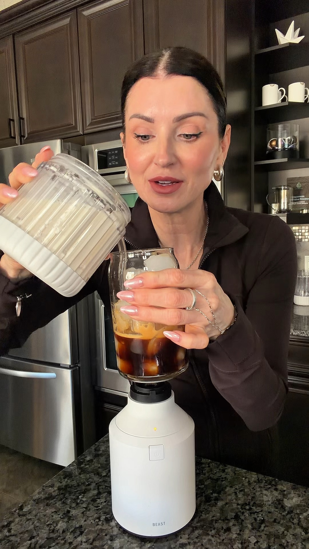 The best protein banana latte ever! 

#LTKdayinmylife #LTKfitnessgoals #LTKOver40