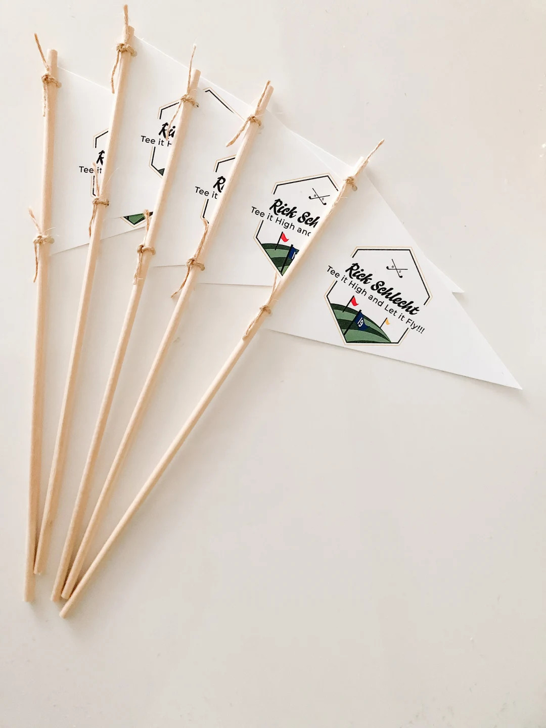 Your Own Logo Pennant Flags, Golf Holes, Travelled Places, Golf Courses, Table Numbers - Etsy | Etsy (US)