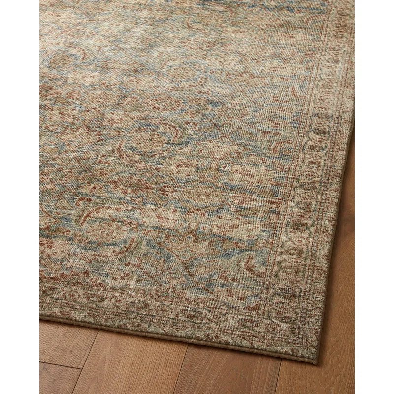 Amber Lewis x Loloi Morgan Sea / Sage Area Rug feat. CloudPile | Wayfair North America