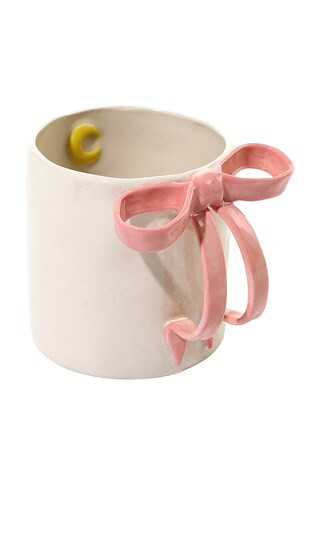 Noon & Moon BowKnot Coffee Mug in Pink. | Revolve Clothing (Global)