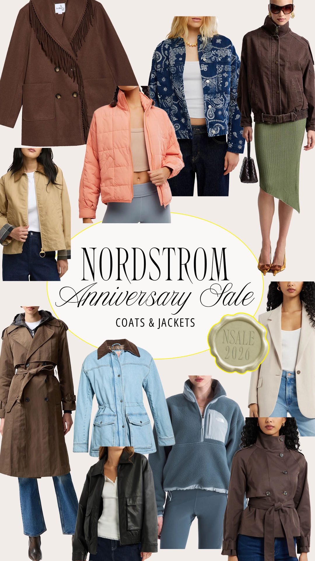 Nsale 2026 | Nordstrom Anniversary Sale 2026 | Nordstrom Sale | Coats & Jackets

#LTKSeasonal #LTKSaleAlert