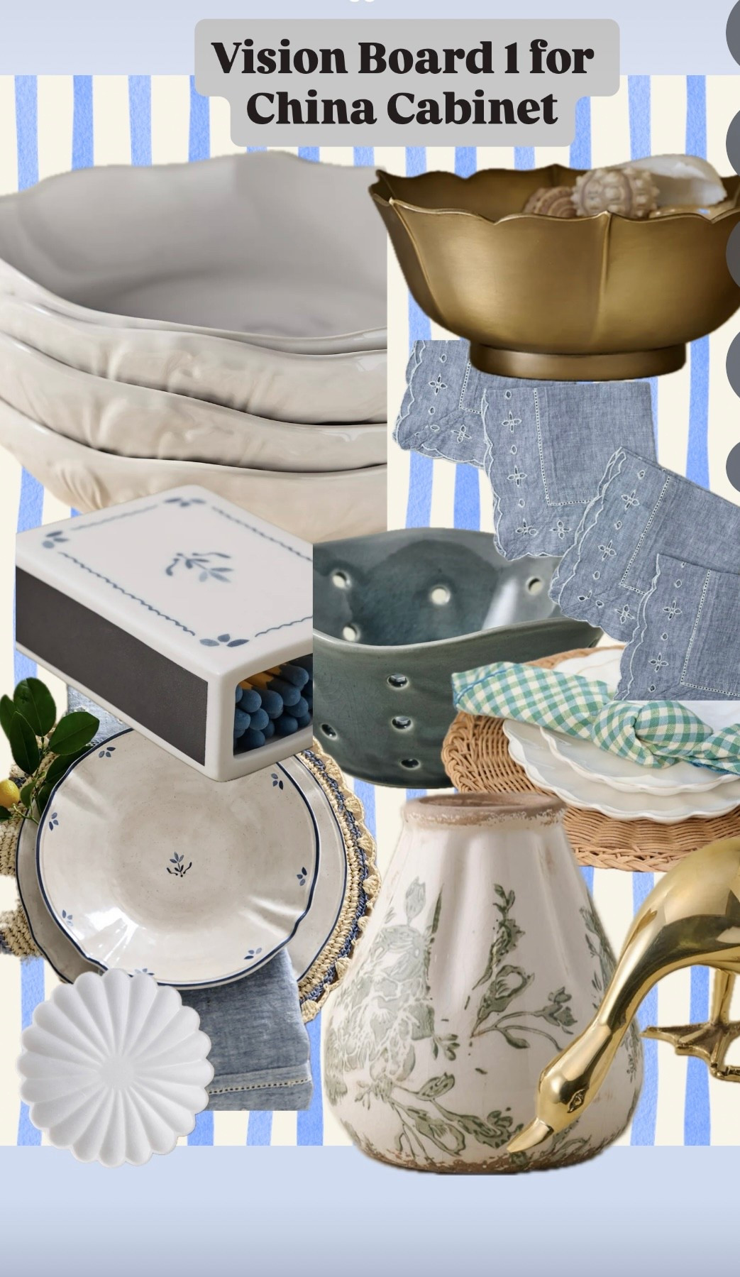 My first vision board for my cleaned out China cabinet.

#LTKdayinmylife #LTKSeasonal #LTKmomlife