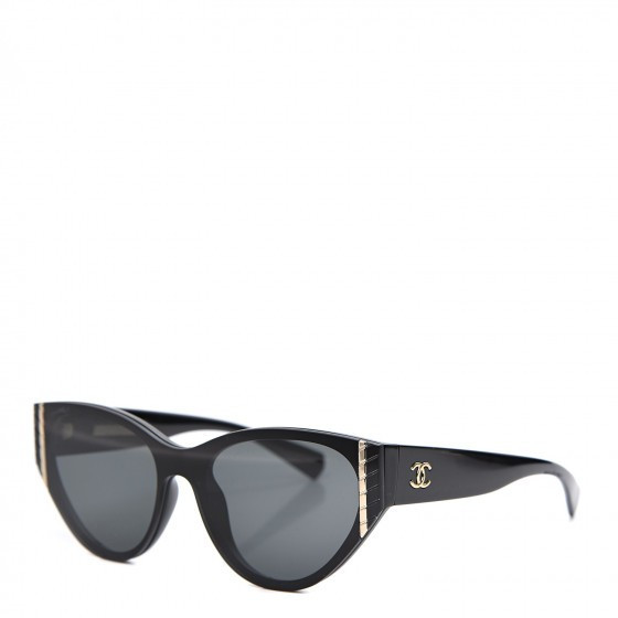 CHANEL

CC Cat Eye Sunglasses 6054 Black | Fashionphile
