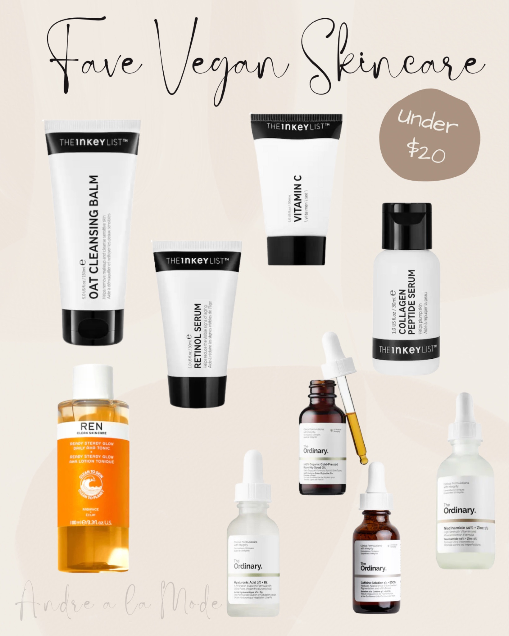  Vegan Skincare under $20 
#skincare #vegan 

#LTKbeauty #LTKunder50
