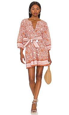 Cleobella Gwen Mini Dress in Anila Block Print from Revolve.com | Revolve Clothing (Global)