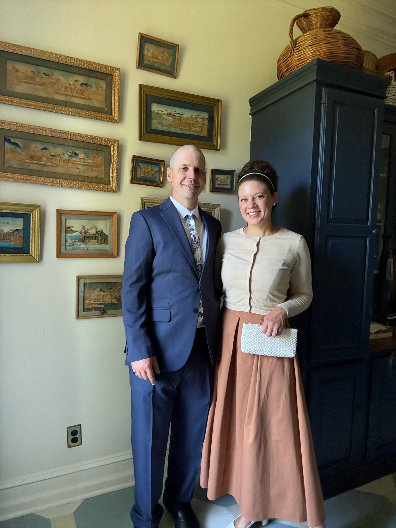 What we wore to my niece’s baptism